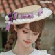 Twilight Crush Grape Pastoral Song Blouses(Reservation/2 Colours/Full Payment Without Shipping)